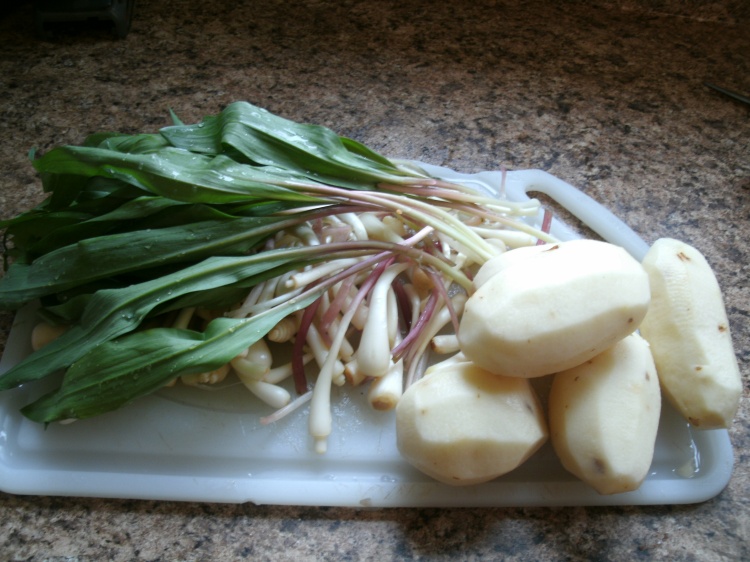 Ramps and Potatoes 