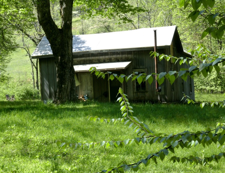 Old cabin in Cleveland West Virginia