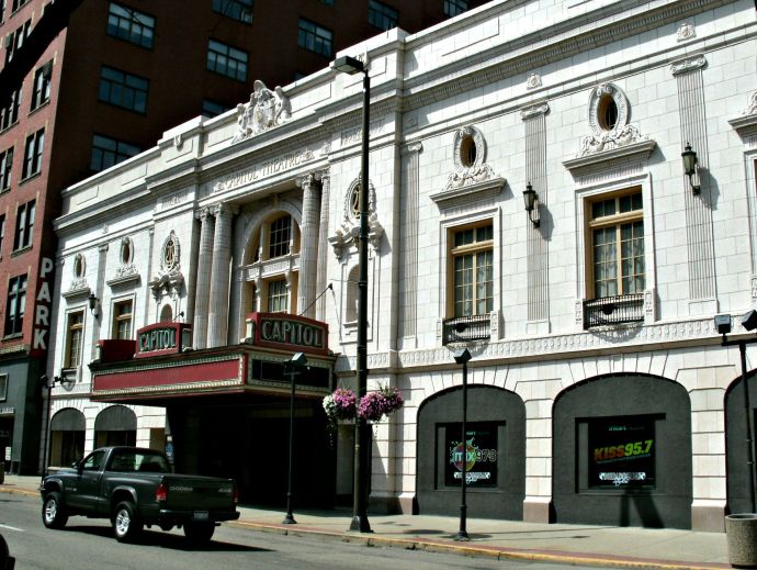 Front of Capitol Theatre, Wheeling West Virginia