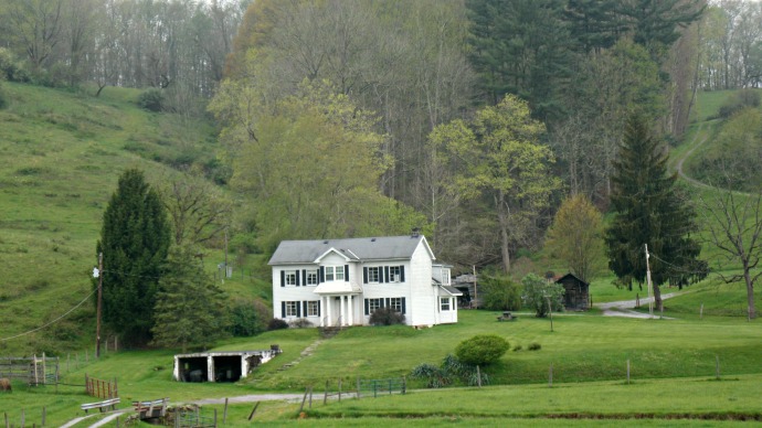 Century farm house Lost Creek, Wv